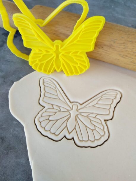Butterfly Cookie Fondant Embosser Stamp and Cutter