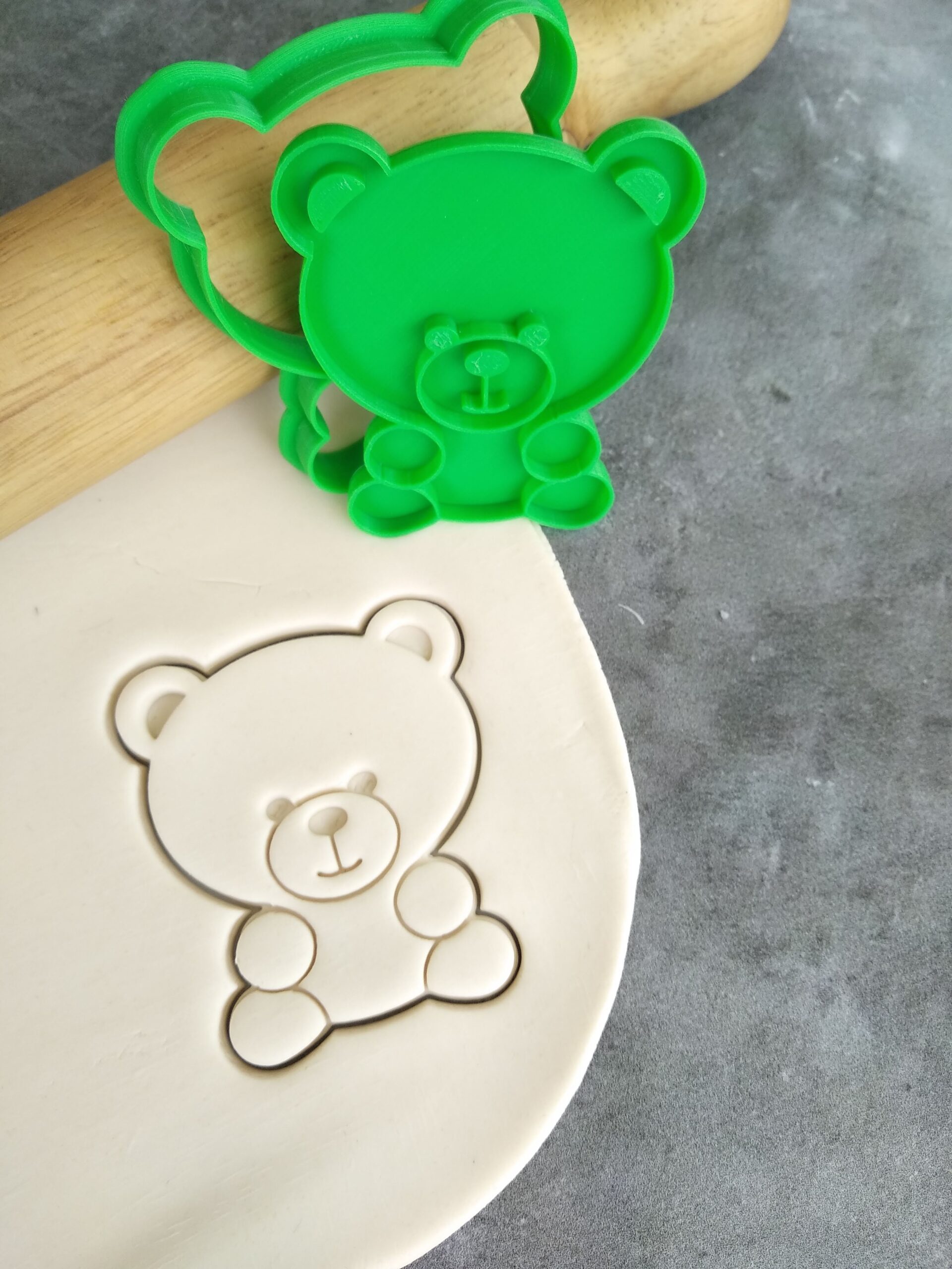 Teddy Bear Fondant Cutter,3d Printed Teddy-Bear Cookie Cutters Teddy-Bear Cookie Cutter