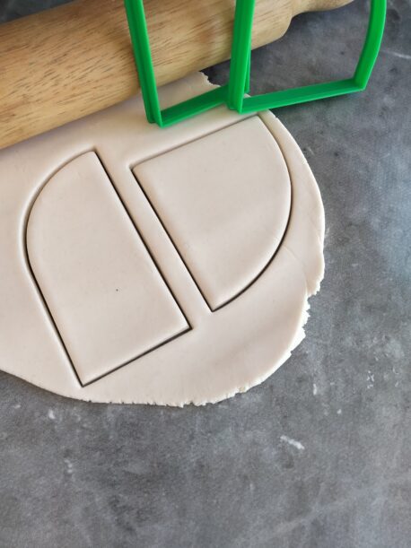 Half Arch Shape Cutter Set for Cookie Dough and Fondant - Cookie Cutter / Fondant Cutter